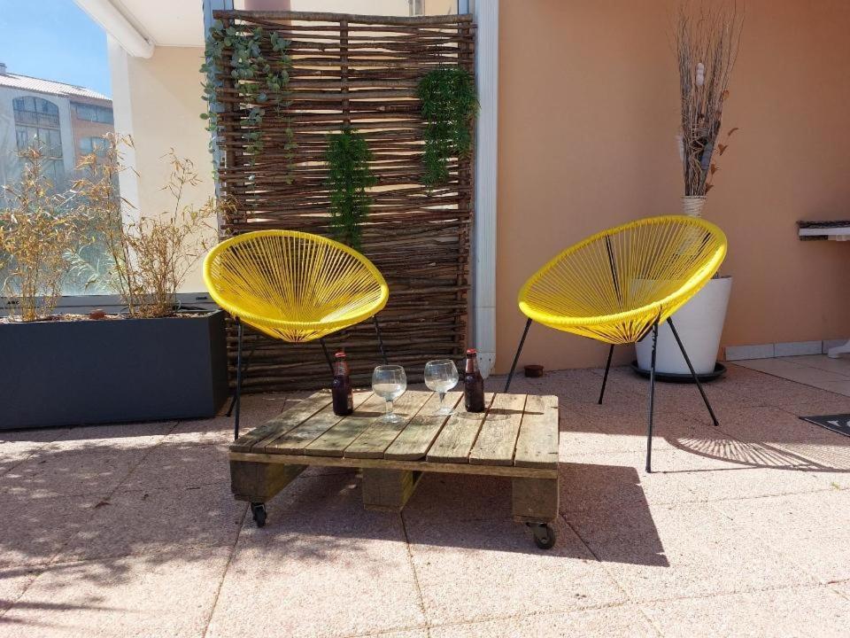 Cosy Appartement Les Pieds Dans Le Sable Le Barcarès Esterno foto