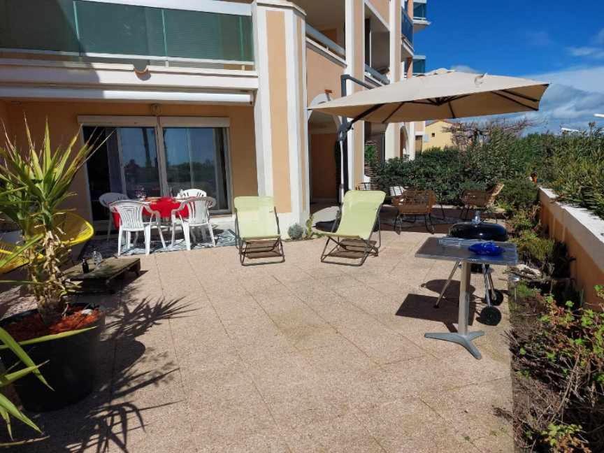 Cosy Appartement Les Pieds Dans Le Sable Le Barcarès Esterno foto